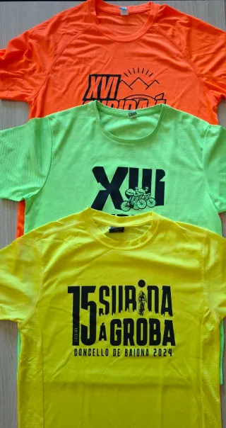 Camisetas deportivas 3 M