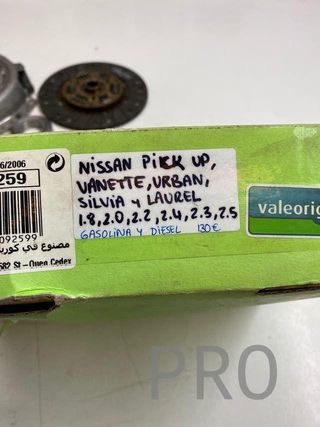 kit embrague pick up urban vanette nuevo