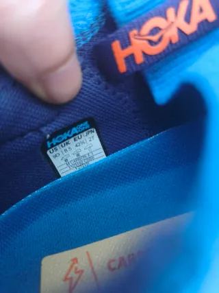 Hoka Carbon X3 Azul Naranja