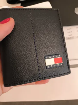 Portafoglio uomo Tommy Jeans blu