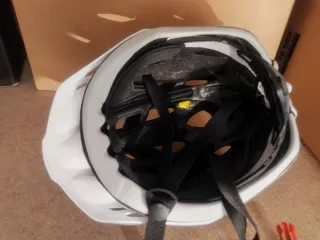 Casco BTT Rockrider Talla L Blanco