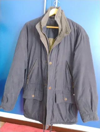 Parka Hombre Azul Talla G