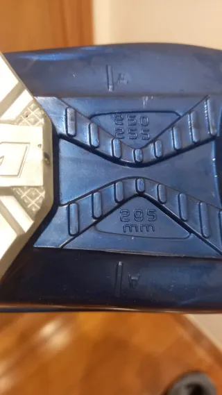 Botas de esquí mujer azul/gris