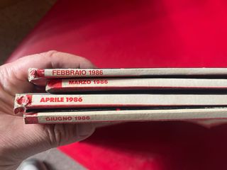 4 riviste Motociclismo 1986