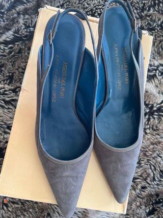Zapatos Slingback Talla 39 Jesús del Pozo
