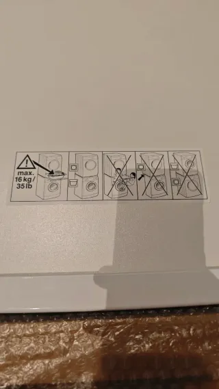 Bandeja extraíble lavadora-secadora