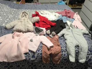 Lote Ropa Bebé Niña 0-9 Meses