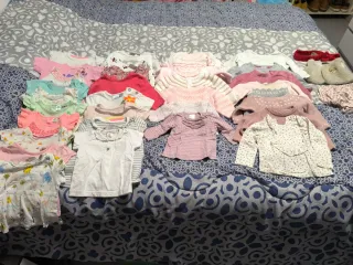 Lote Ropa Bebé Niña 0-9 Meses