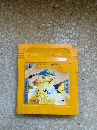 Cartuccia Game Boy Pokemon Pikachu