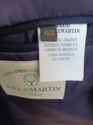 Chaqueta blazer lana negra