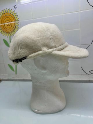 Berretto Ellesse pile vintage beige