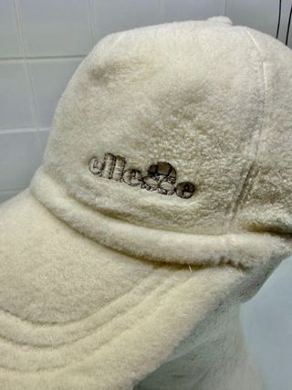 Berretto Ellesse pile vintage beige