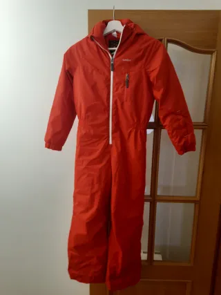 Traje de nieve Wed'ze rojo 10 años