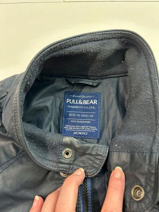 Chaqueta Pull&Bear Talla M Azul Marino