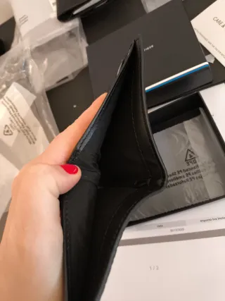 Portafoglio uomo Tommy Hilfiger nero