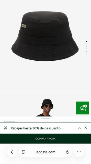 Gorro bucket Lacoste