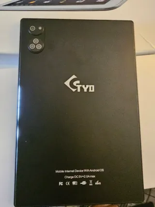 Tablet TYD 109 Pro 8/128 GB Nero