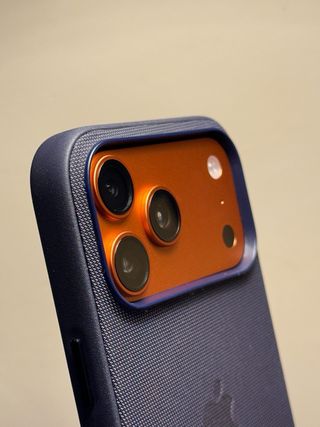 Funda para iPhone 17 Pro Max TechWoven púrpura