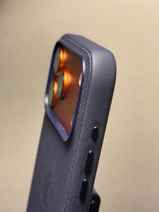 Funda para iPhone 17 Pro Max TechWoven púrpura