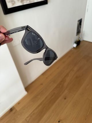 Gafas de sol Ray-Ban Wayfarer grises-azul