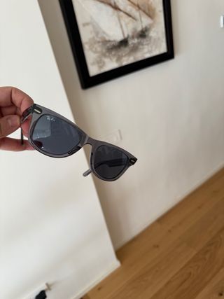 Gafas de sol Ray-Ban Wayfarer grises-azul