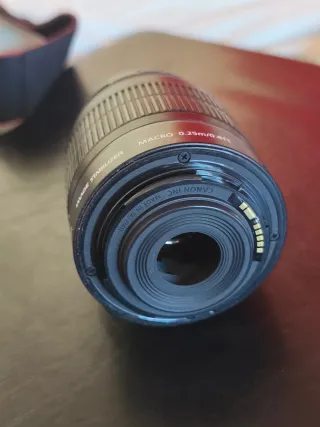 Cámara Canon 1100D + Objetivo 18-55mm + Accesorios