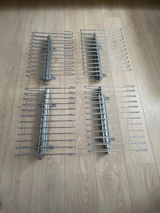 4 Pantaloneros Extraíbles Metal