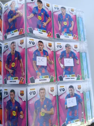 Equipo completo Barcelona Adrenalyn 25/26