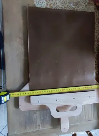 Pala pizza scorrevole legno metallo