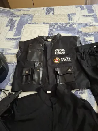 Disfraz SWAT Completo Talla 12