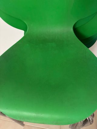 6 Sillas Verdes Apilables