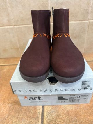 Botines The Art Company Mujer Marrones