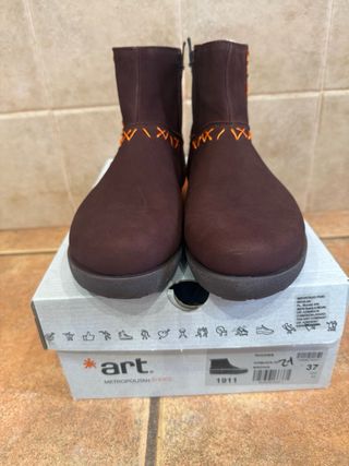 Botines The Art Company Mujer Marrones