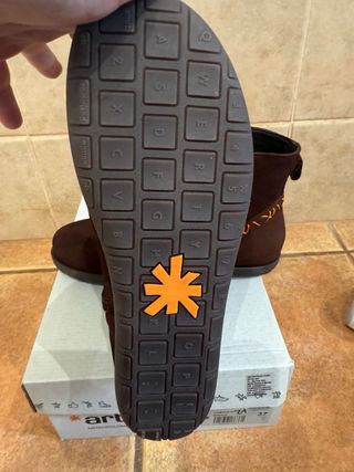 Botines The Art Company Mujer Marrones