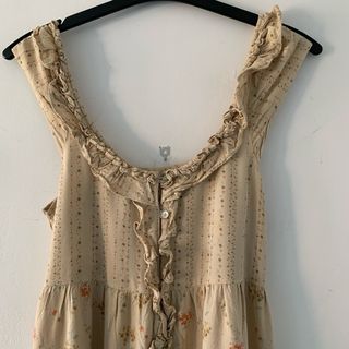 Vestido corto floral