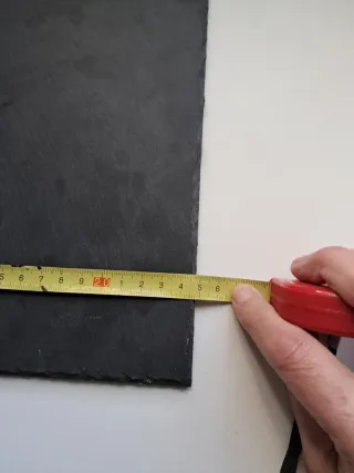 Plato de pizarra natural