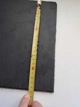 Plato de pizarra natural