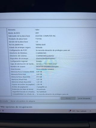 ASUS T101HA Tablet/Portátil 2 en 1 128 GB