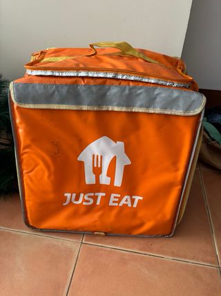 Mochila Just Eat Naranja