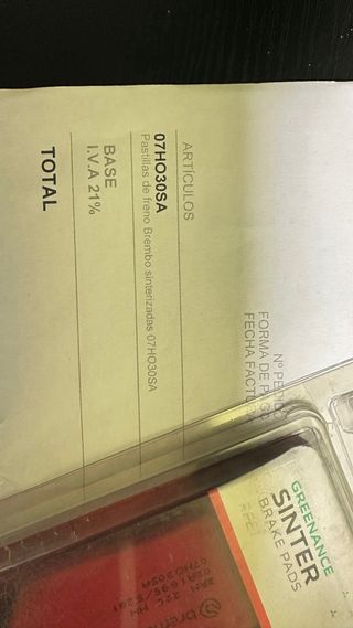 Pastillas Freno Brembo Moto Sinter