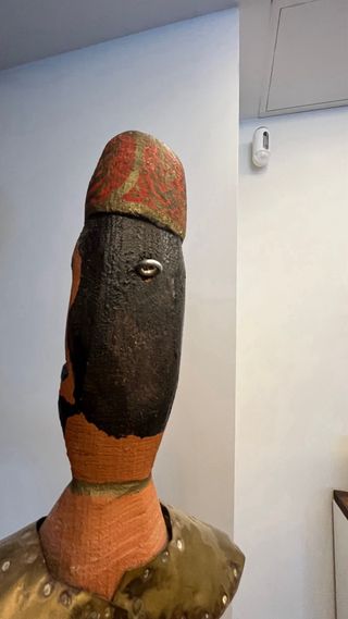 Figuras decorativas guerreros otomanos artesanales