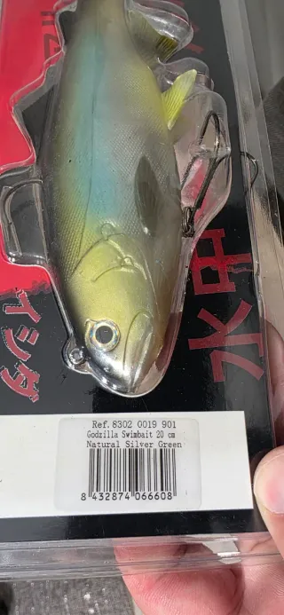 Señuelo Swimbait Godzilla Pesca