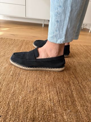 Alpargatas Zara Azul Marino