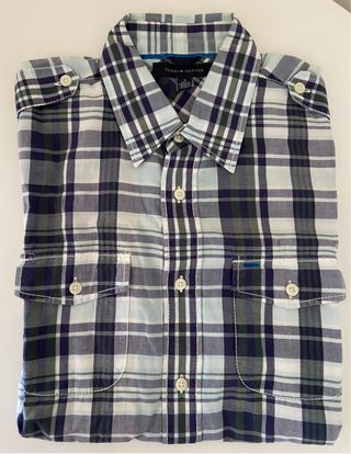 Camisa Tommy Hilfiger manga corta cuadros