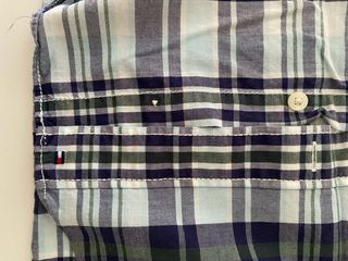 Camisa Tommy Hilfiger manga corta cuadros