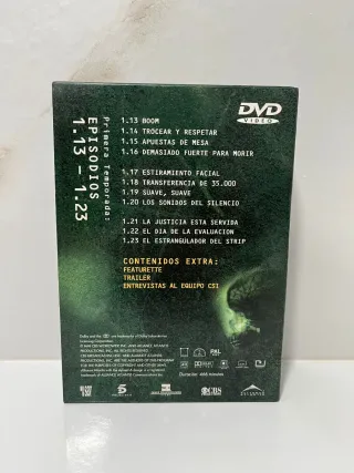 CSI Primera Temporada DVD