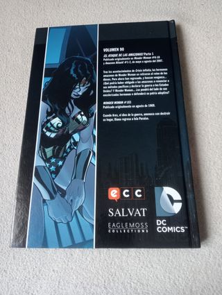 DC comics Wonder Woman El ataque de las amazonas