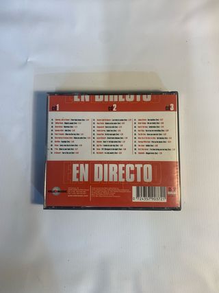 3 CDs El concierto mas grande del mundo Directos