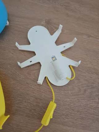 3 lámparas infantiles decorativas.