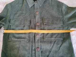 Sobrecamisa pana verde Coline Talla M